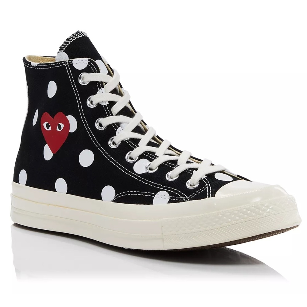 Comme Des Garçons x Converse Unisex Chuck Taylor High Top Sneakers